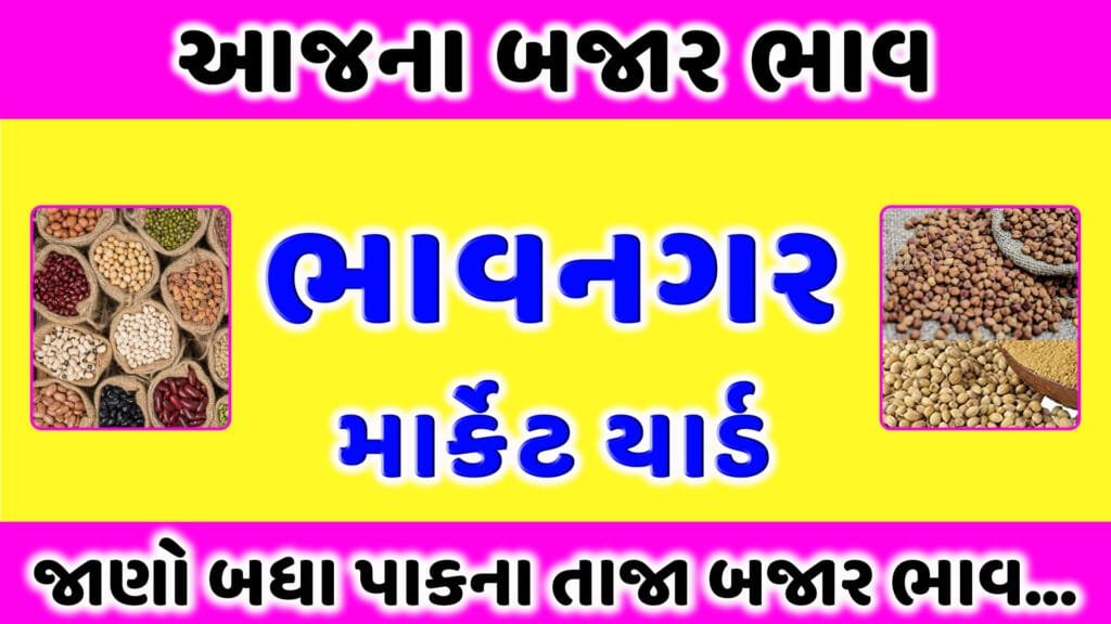 ભાવનગર માર્કેટીંગ યાર્ડ | આજના બજાર ભાવ | APMC Market Bhavnagar | aaj na bajar bhav