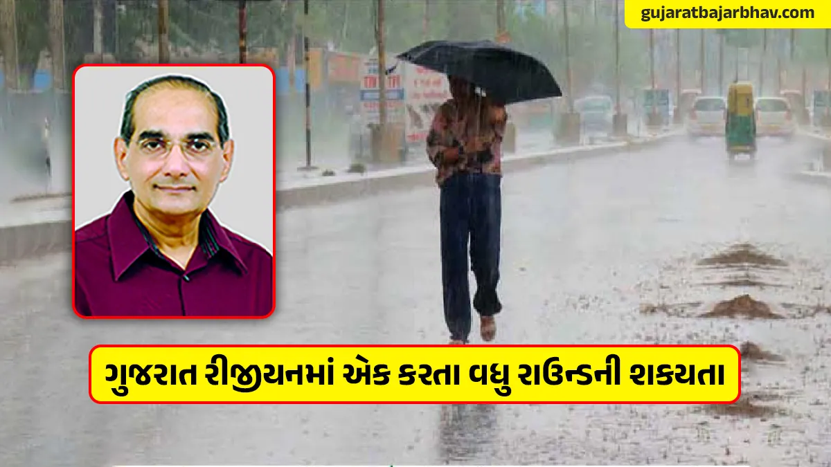 ashok Patel ni agahi gujarat weather Update of heavy rain system September